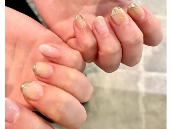 ビューティービースト フォー ネイルアンドアイラッシュ 松浜店(beauty:beast)/ミラーフレンチ☆