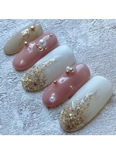 ラヴィネイル(La Vie Nail)/先端ラメネイル/秋ネイル/桜木町