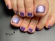 ムニネイル 心斎橋(muni NAIL)の写真/普段ハンドネイルが出来ない方にも◎丁寧なカウンセリングで理想の指先へ♪ご希望に最大限お答えします！