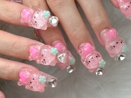 【キャラパーツネイル】