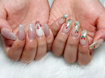 ネイル クレオ(nail Culleo)の写真/【駐車場完備】ネイルが初めての方も大歓迎♪通いやすい価格が魅力☆毎月変わる爪先で心が踊る日常を＊