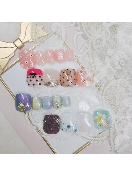 サロンヴィフ(Salonvif)/フットネイルサンプル