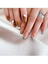 ジェイグランド(JGRAND)/べっこうレオパードネイル