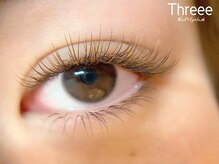 スリーネイルプラスアイラッシュ(Threee Nail+Eyelash)/カラーブラウンエクステ