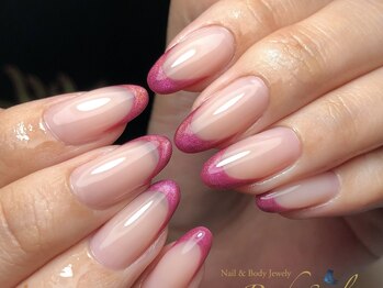 ネイル アンド ボディジュエリー リッチスタイル(Nail&Body Jewely Rich style)/マグネットフレンチ