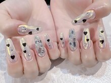 ラルネイル 大宮(Lull. nail)/＃冬ミラー＃ハートホロ