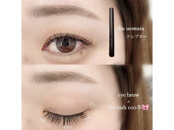 ディスコヘアアヴェダ アイラッシュ(disco hair AVEDA)/flatlash×eyebrow