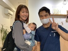 広島骨盤センター/産後の骨盤矯正のご卒業写真！