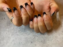 メンテ バイ イニシャル(Mente by initial)/黒フレンチ