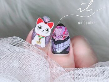 イル 神戸店/推しキャラネイル