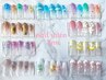 【オフ無料】ハンドブログクーポン☆定額デザインジェル10種類￥7780ケア込♪
