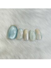 キュント(Qun’t)/水色ニュアンスマグネット