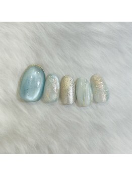 キュント(Qun’t)/水色ニュアンスマグネット