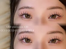 PlusEhiku四日市/ネイル/マツエク/まつげパーマ/LED/眉毛/パラジェル/フィルイン/オフ/LEDエクステ　120本