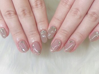 ビアンカ 北浦和店(Bianca)/ちゅるんネイル¥6500