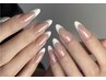 初回オフ無料【フィルイン込】王道フレンチネイル　 ¥6980