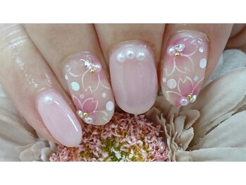 定額ネイル6600円