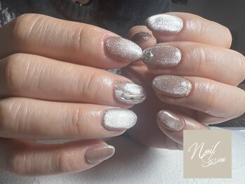 ネイルセッション(nail session)/シャンパンG大人マグネット