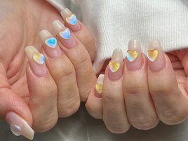 【オーダー】ハートネイル