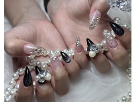 猫爪×クリアネイル