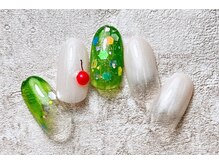 ネイルクローネ(nail crone)/メロンソーダネイル