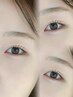 【まつ毛パーマxアイブロウ】黄金比アイブロウ×似合わせまつげパーマ¥9500