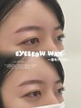 アンフルール アイ(Un Fleur eye) 眉毛WAXですっきり♪
