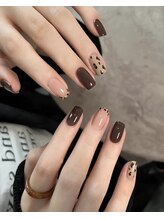 イフ ビューティーサロン(IF)/豹柄ネイル