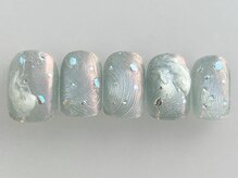 アイネイルズ 池袋店(I-nails)/オーロラキラキラニュアンス