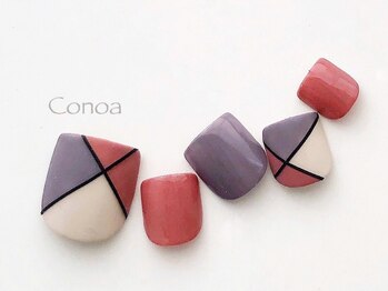 コノア(conoa)/マットブロックネイル