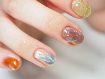 ネイルサロン ユーズ(USE.)/うるうる個性派design