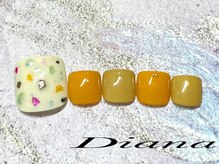 ディアナ ひたちなか高場店(DIANA)/定額ネイル　6600円　D‐023