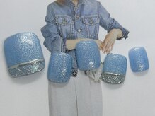 シエルネイルスタジオ 新宮店(Ciel nail studio)/【FOOT】ブルーマグネット