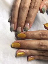 ポライト(POLITE)/アシメ　ネイル