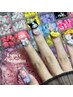 ゴテゴテ☆パーツ付け放題コース　￥9000→￥8500