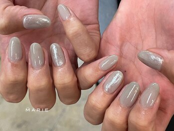 ザ マリー 三条店(THE MARIE)/3)6000円 シンプルネイル 1016b