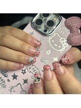 グロウネイル(Glow.Nail)/レオパードネイル