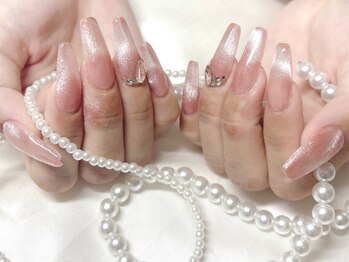 アンジュ(Ange)の写真/ワンカラーラメスカルプ¥8980(オフ込)■定額スカルプ¥10000/¥12000■サンプル多数ご用意♪