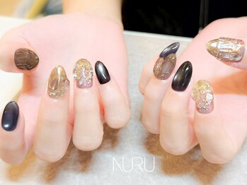 ヌル ネイル 新宿(NURU NAIL)/個性派/韓国個性派/ニュアンス