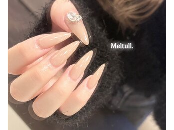 メルチュール(Meltull.)/ベージュワンカラーネイル☆