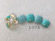 ネイルアトリエルカ(nail atelier LUCA)/W-37 シェル×マグネットフット