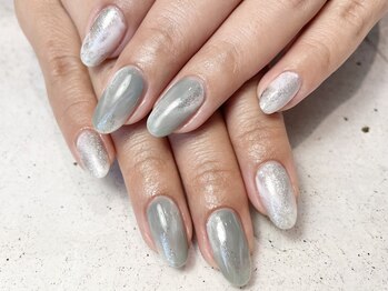 ヘアーアンドネイル ルシア(Hair&Nail Lucia)/シンプルニュアンスネイル！