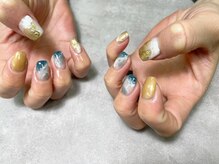 リリィ(RIRI)/ニュアンス/ゴールド/ブルー