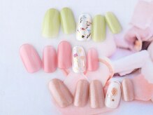 ダッシングディバ 東京ドームシティ ラクーア店(DASHING DIVA)/上品バラアートネイル　¥6600
