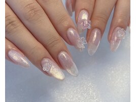 ayako × pink white magnet