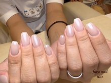 ファーロネイル(faro nail)/マオジェルワンカラー+ミラー