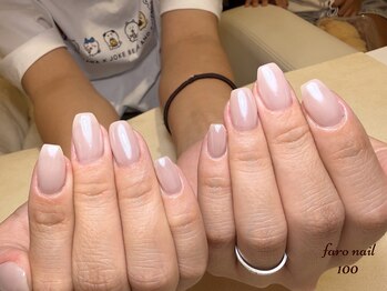 ファーロネイル(faro nail)/マオジェルワンカラー+ミラー