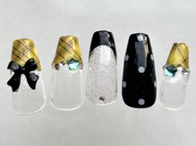 アイネイルズ 恵比寿店(I nails)/イエローチェック10480円