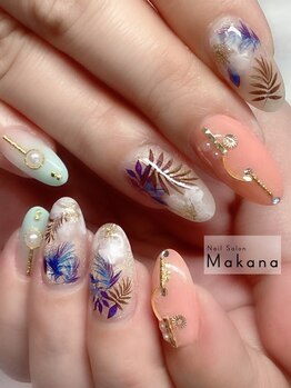 マカナ(Makana)の写真/【自爪育成】爪の健康を第一に考えたケアでいつまでも美しい指先でいられるように☆ネイルのモチも◎
