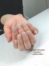 プライベート ネイルサロン マーマ(murmur)/マツコネイル風